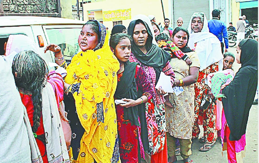 Sense of arson in the market, who is mastermind?