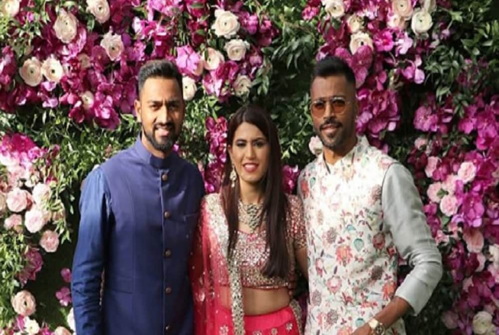 Hardik Pandya introduces new girlfriend Natasa Stankovic to Krunal Pandya wife