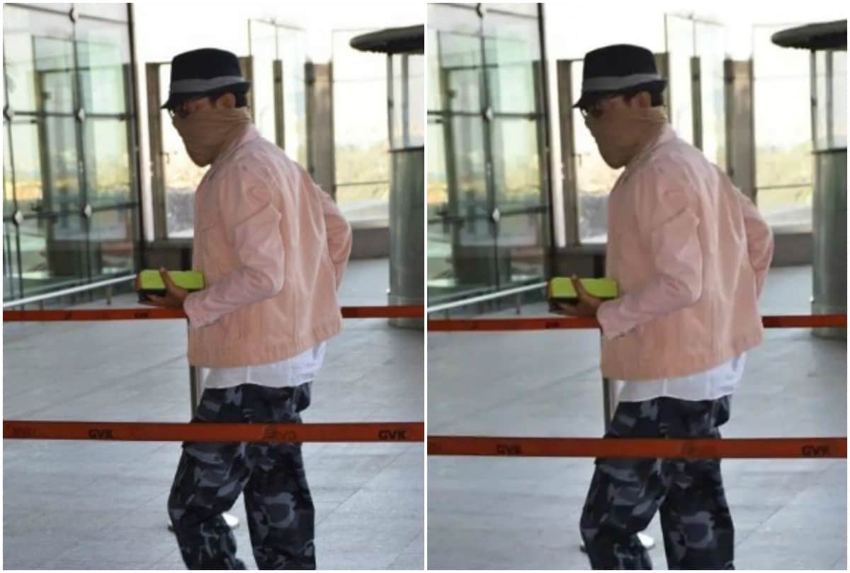 Irrfan Khan spotted at Mumbai Airport he remove mask in front of paparazzi
