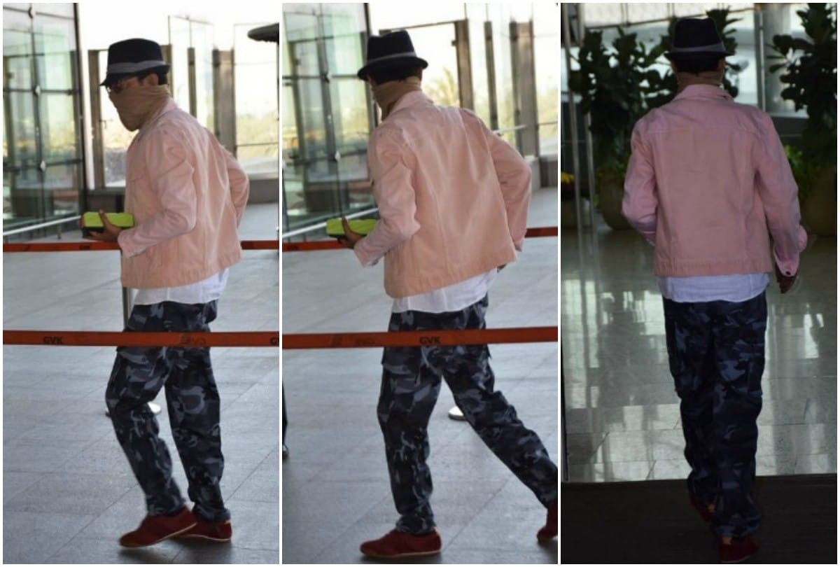 After treatment Irrfan Khan return to India spotted at Mumbai airport