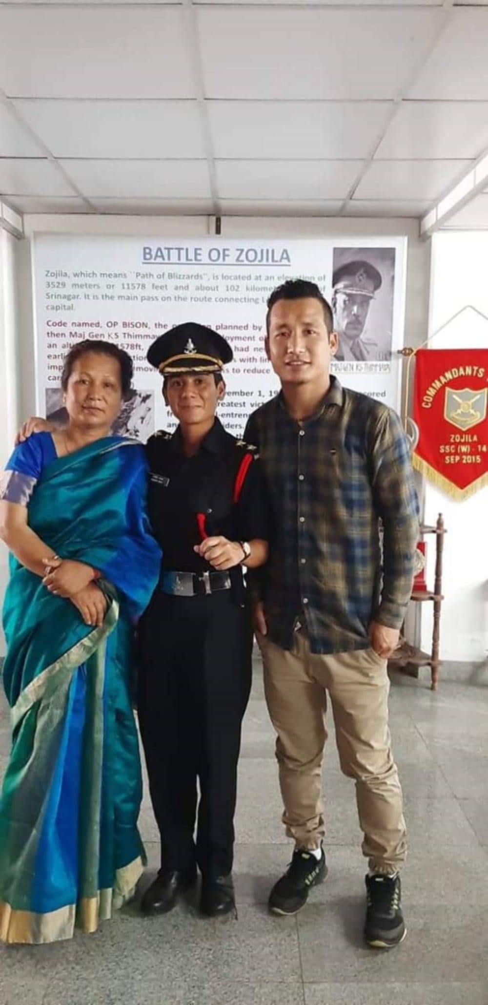 martyr wife join indian army dehradun