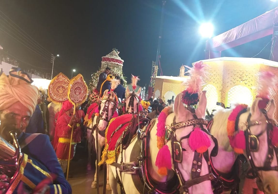 Sapna choudhary dance in Grand wedding in sonbhadra