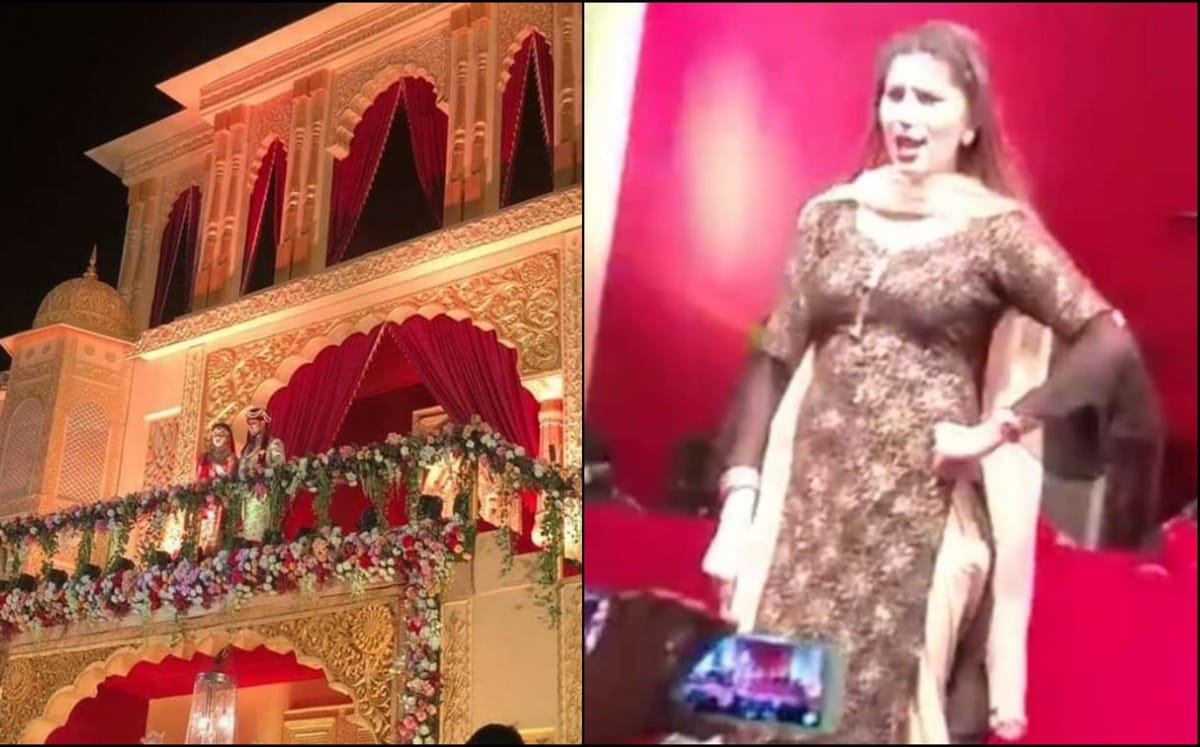 Sapna choudhary dance in Grand wedding in sonbhadra