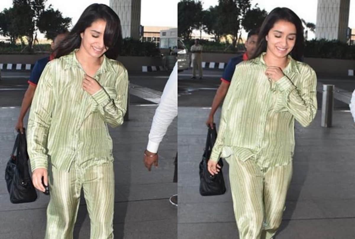 Shraddha Kapoor trolled for wearing pyjama pantsuit at the airport