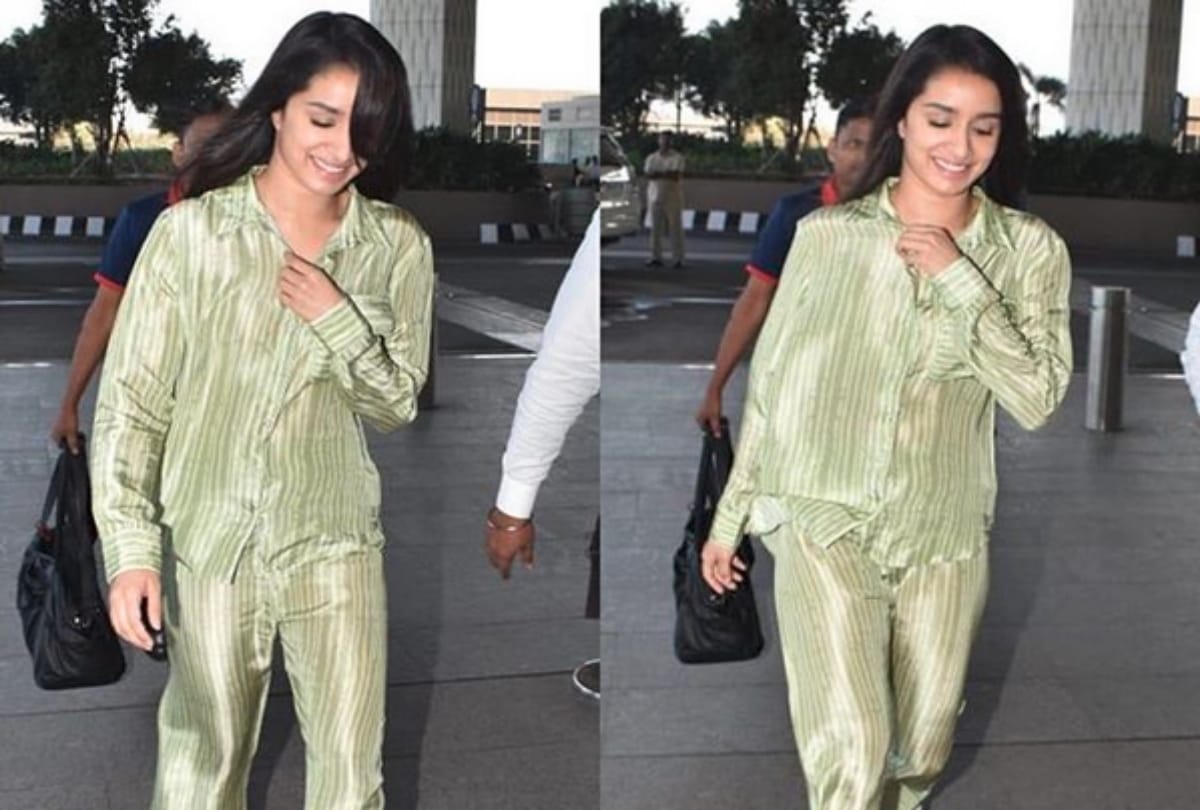 Shraddha Kapoor trolled for wearing pyjama pantsuit at the airport