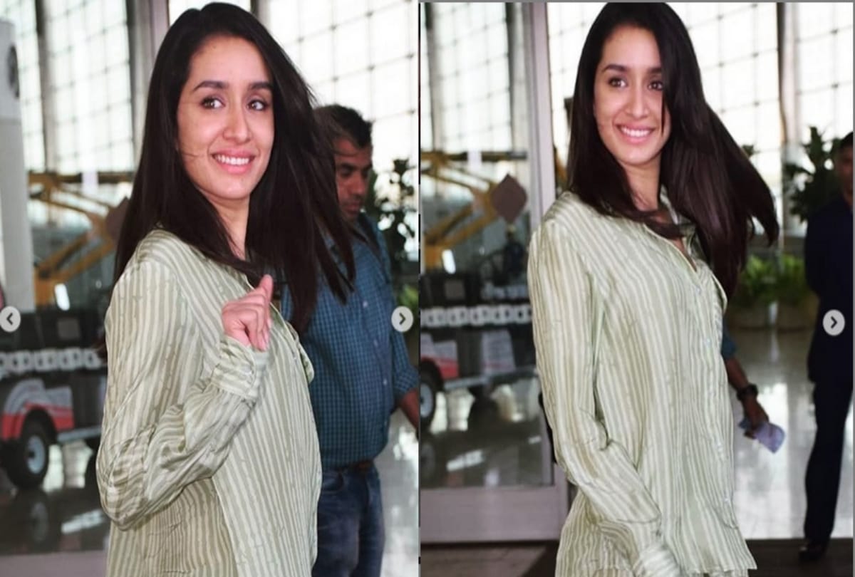 Shraddha Kapoor trolled for wearing pyjama pantsuit at the airport