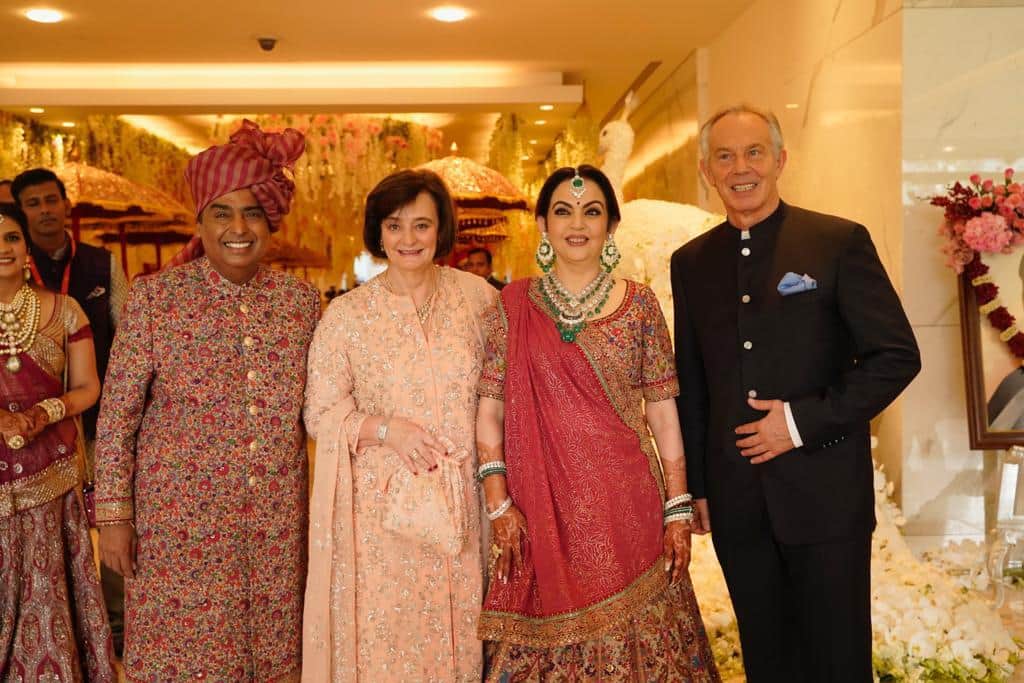 Tony Blair to Ban Ki moon these guest attending Akash Ambani And Shloka Mehta Wedding At Mumbai