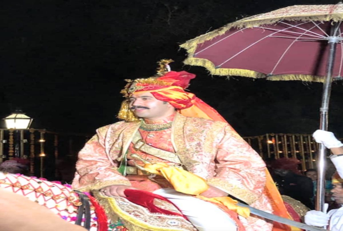 pics of shimla rural mla vikramaditya singh marriage in jaipur