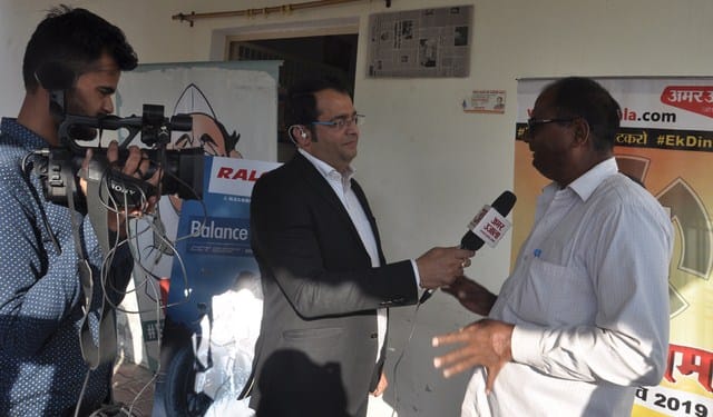 With 'Modi on the country's question'