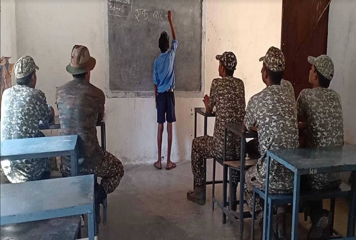 Children gave formula to ITBP jawans for fighting Naxalites