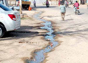 dirty water lalitpur