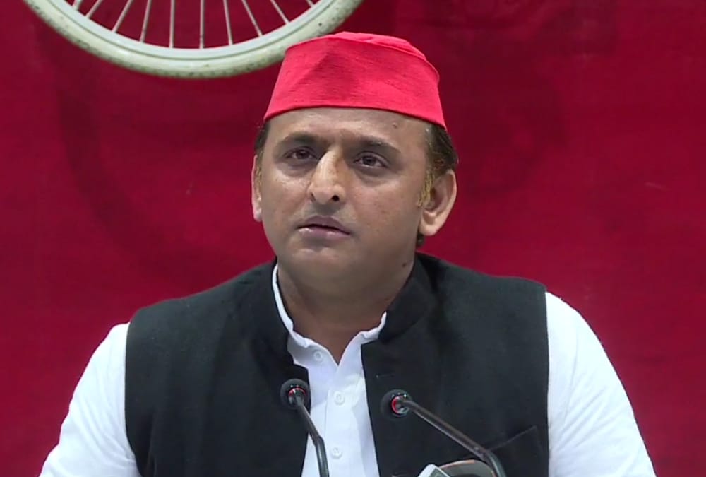 Akhilesh Yadav speaks on scam in power corporation.
