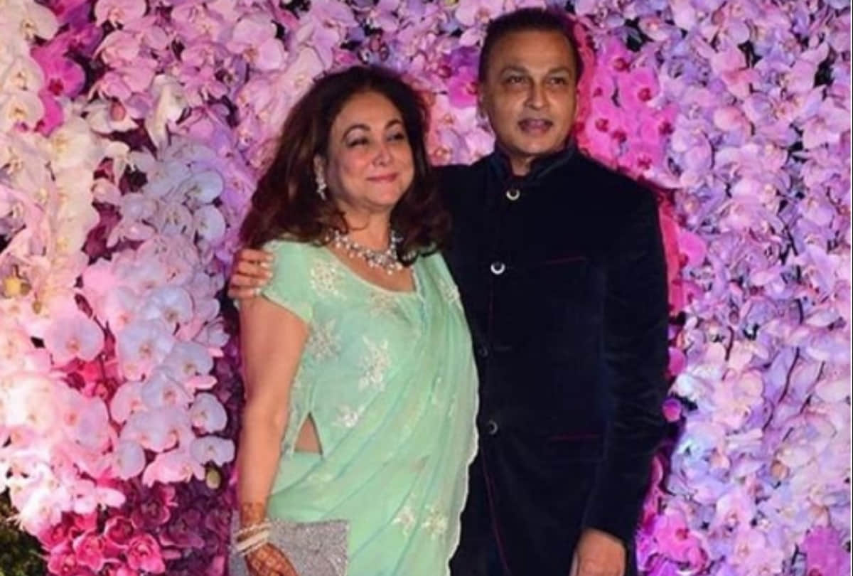 latest photo of Tina Ambani in akash Ambani marriage