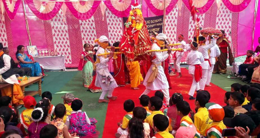 जै बोला जै भगोती नंदा, नंदा ऊंचा कैलासै की जै..