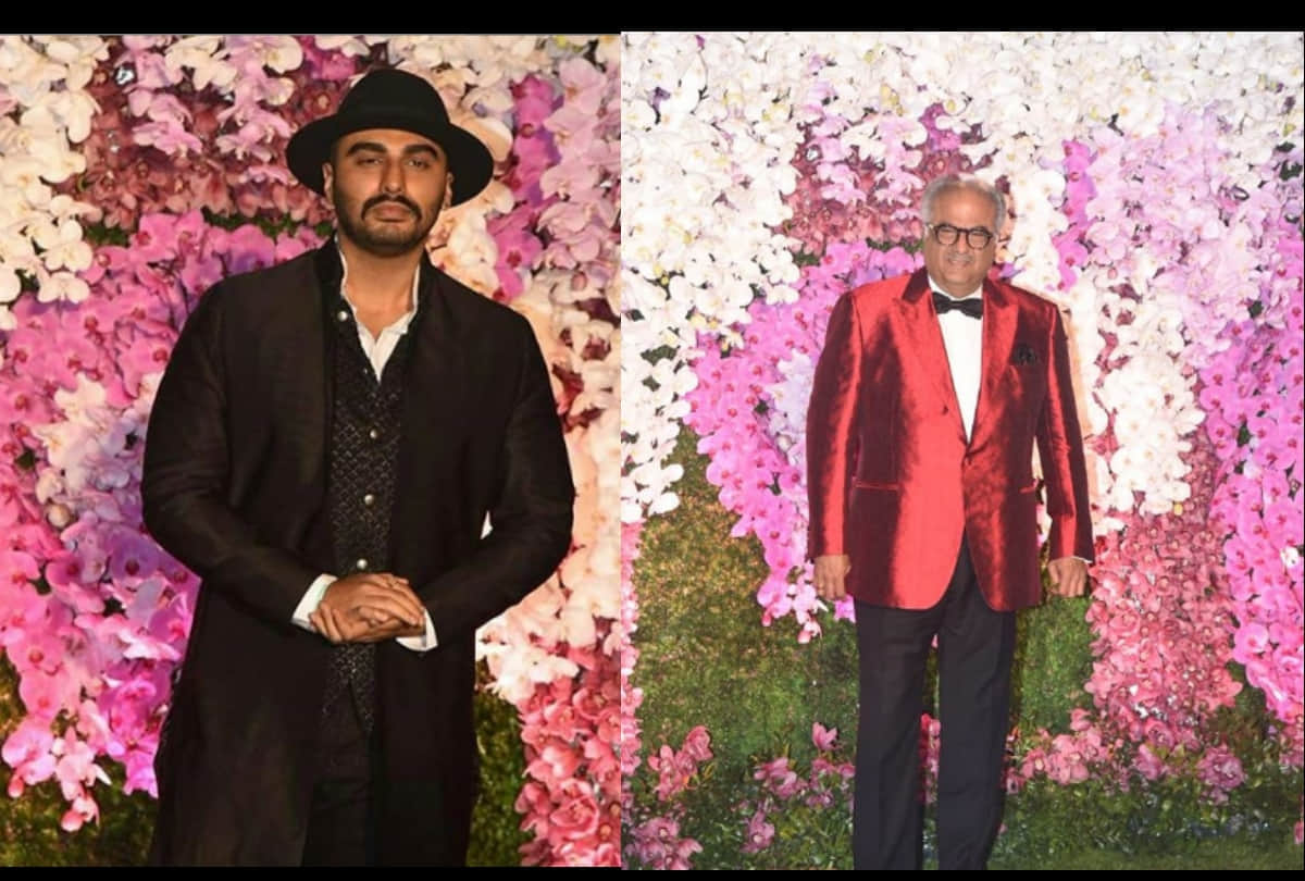 janhvi kapoor share her father boney kapoor new photo with weight loss