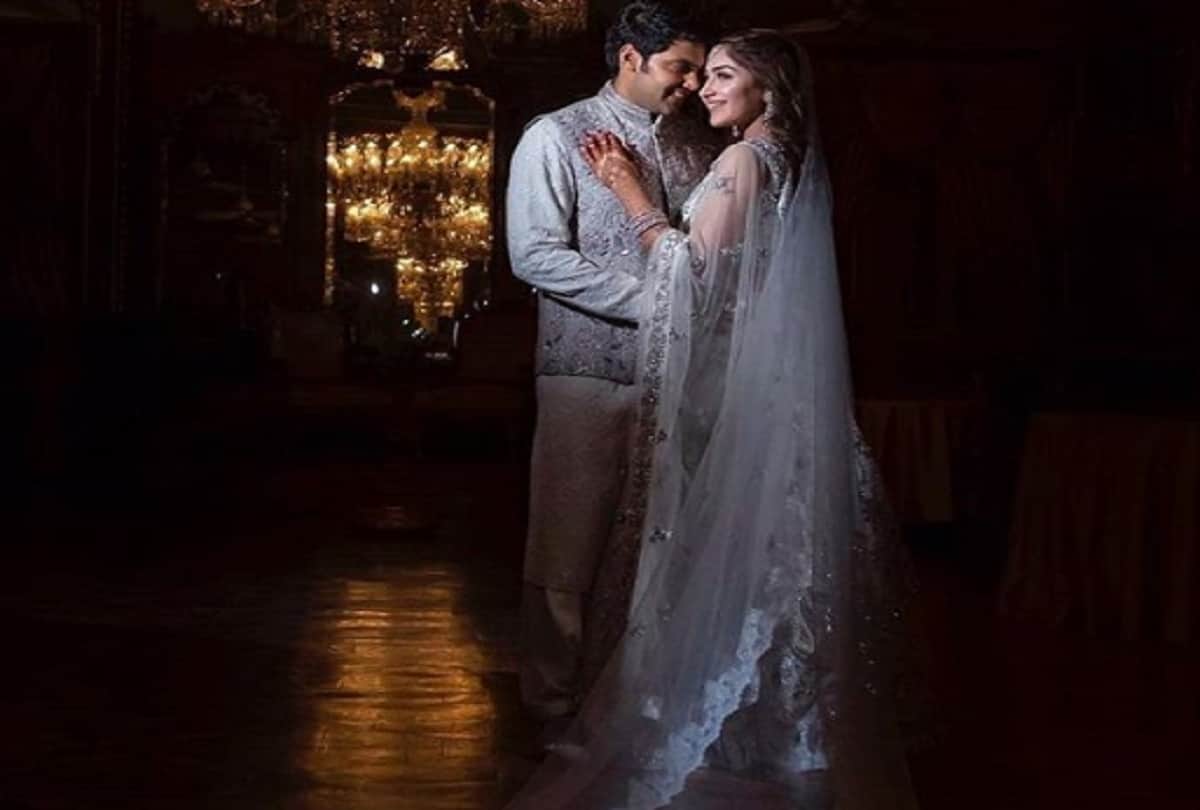 Sayyeshaa Saigal Tamil actor Arya wedding video