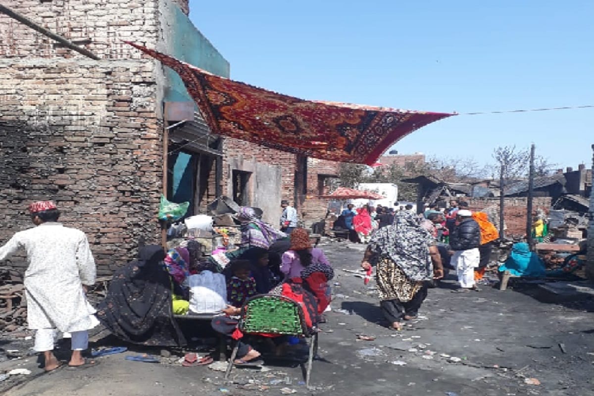 Meerut bawal: 200 families have become homeless after Bhusa Mandi Bawal