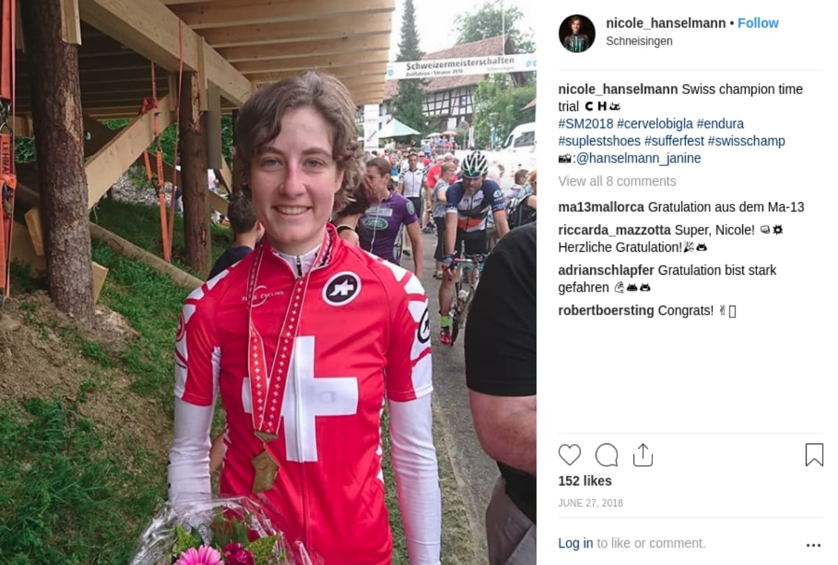 Woman cyclist stopped midway in Belgium as she overtakes men competitors