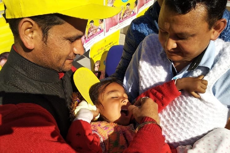 Over 22 thousand children have P polio drug 