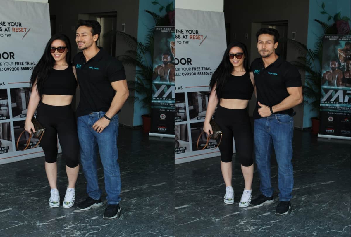 Tiger Shroff and sister Krishna Shroff stylish look