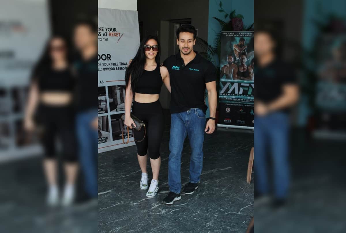 Tiger Shroff and sister Krishna Shroff stylish look