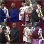 पद्म पुरस्कार विजेताओं को राष्ट्रपति ने सम्मानित किया