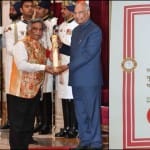 राष्ट्रपति राम नाथ कोविंद ने डॉ. रजनी कांत को सम्मानित किया