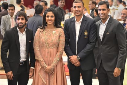 Kabaddi star Ajay Thakur awarded with the Padma Shri award