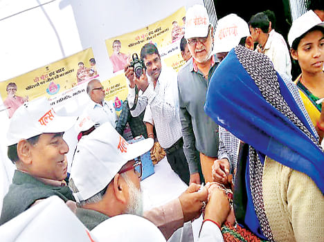 Polio dose administered to children at 550 booths