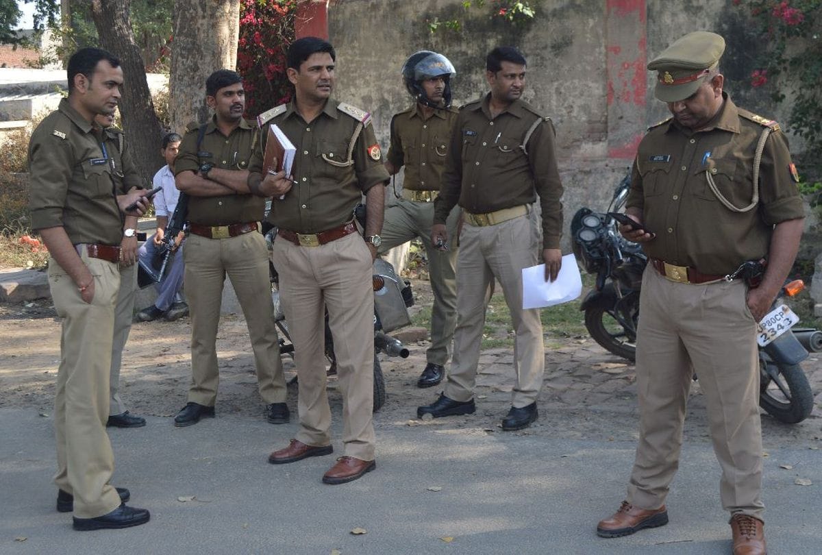 firing at Agra College ground