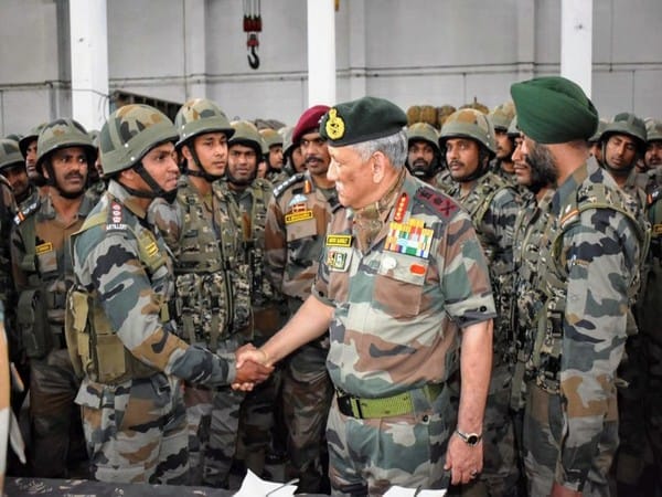 army chief visit para brigade in agra to review operational preparedness