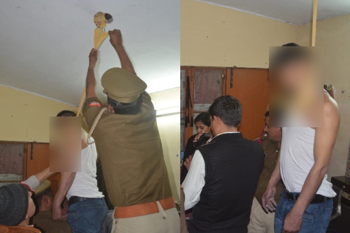 police constable suicide after murder his pregnant wife Baghpat