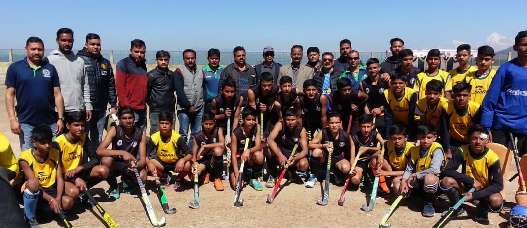 Hockey inaugurated by Maharana Sports College Dehradun
