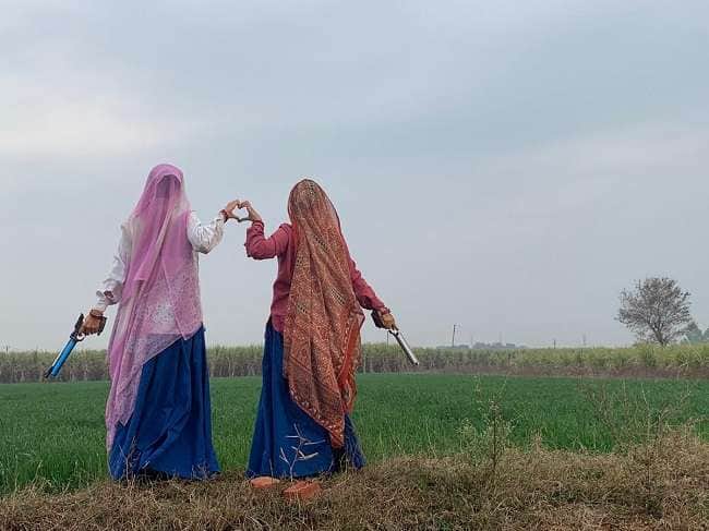 Bhumi Pednekar and taapsee pannu shared first look of upcoming film saand ki aankh