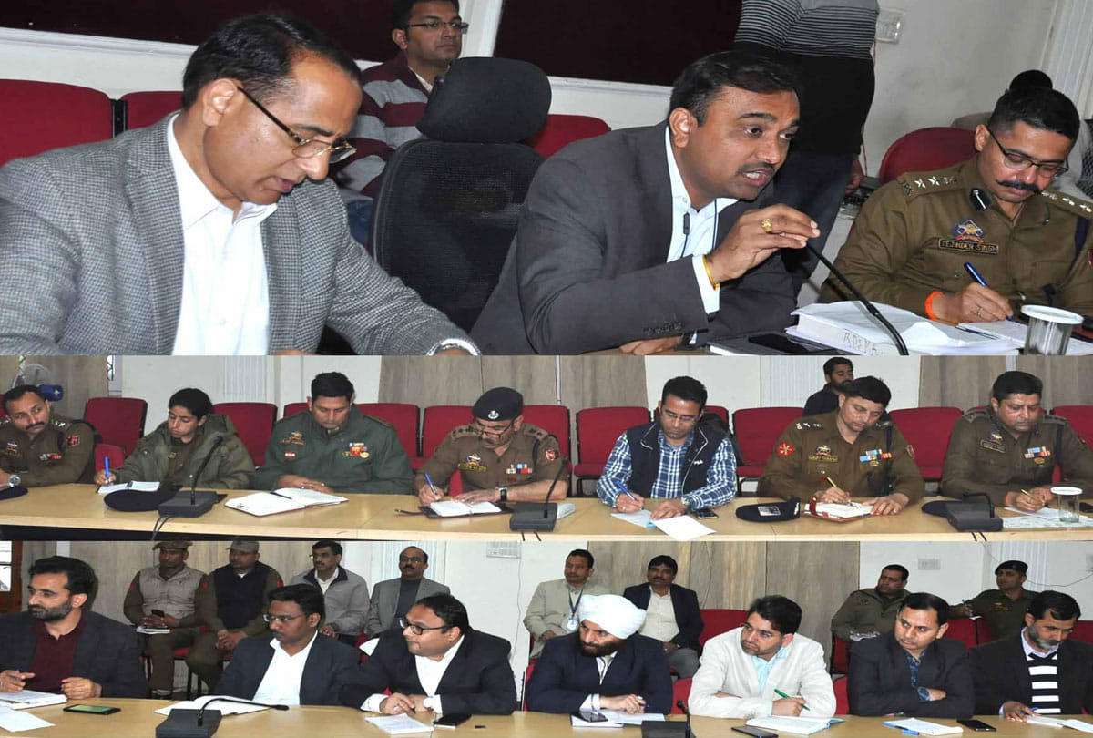 District Election Officer Jammu says model code of conduct to be strictly followed by all in jammu