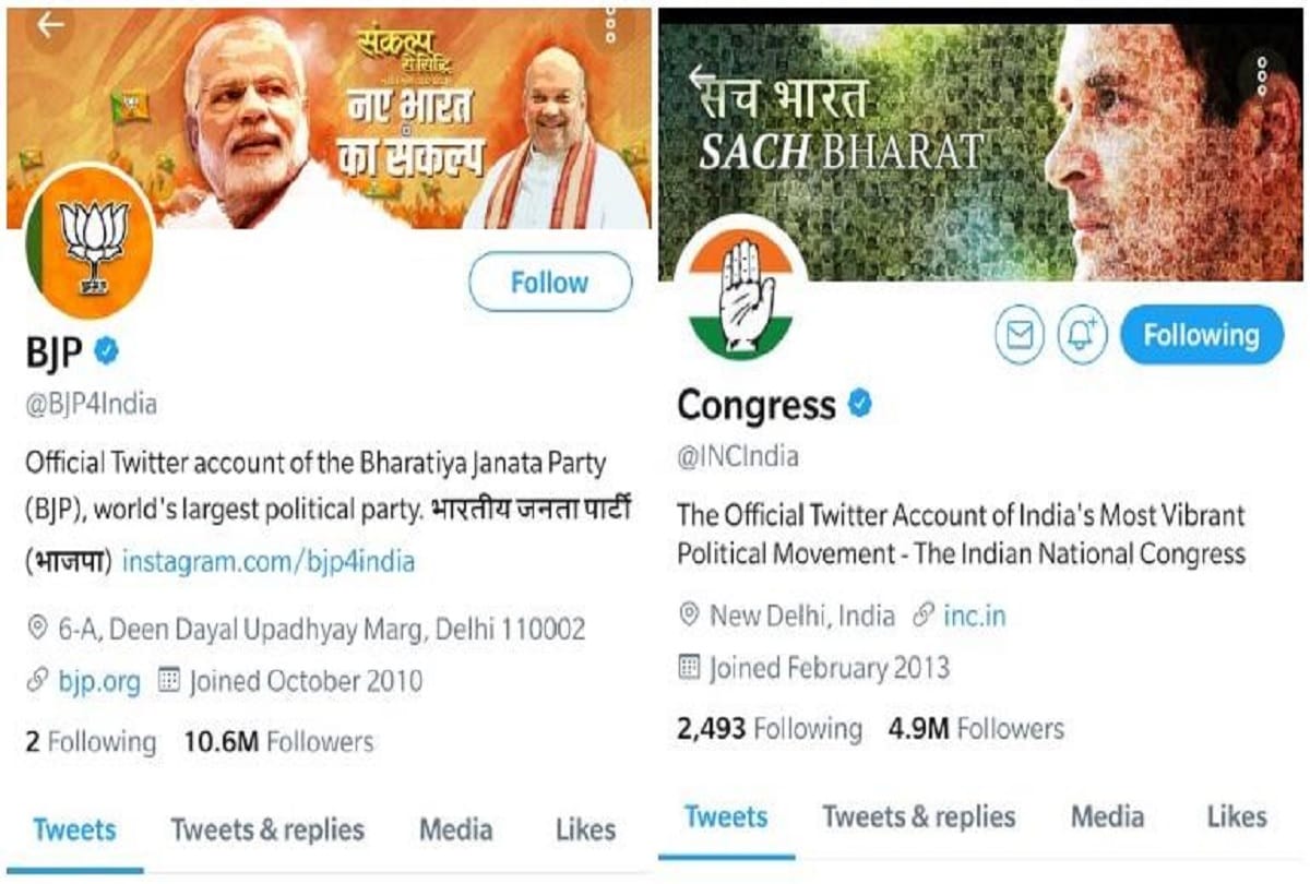 Lok Sabha Election 2019: Leaders in registering strong presence on social media