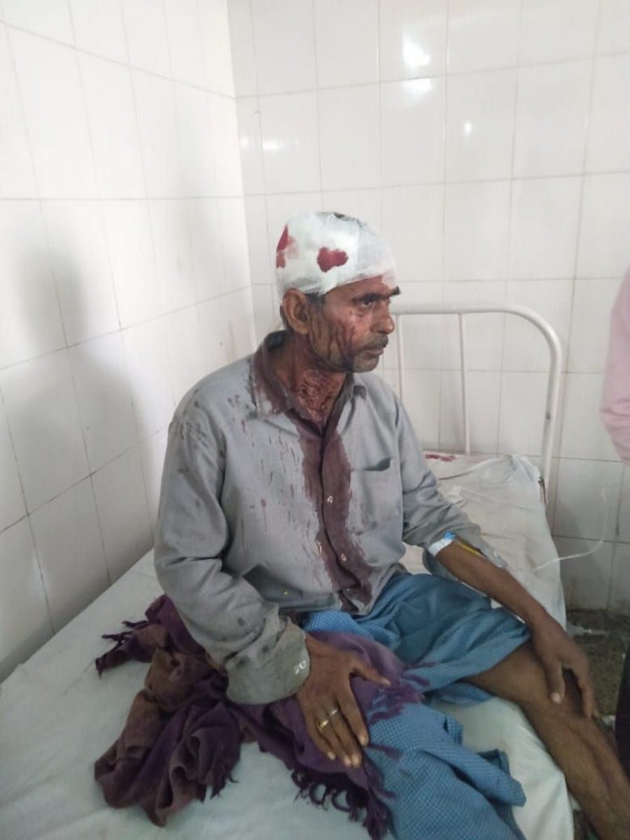 जगदीशपुर गांव में मारपीट