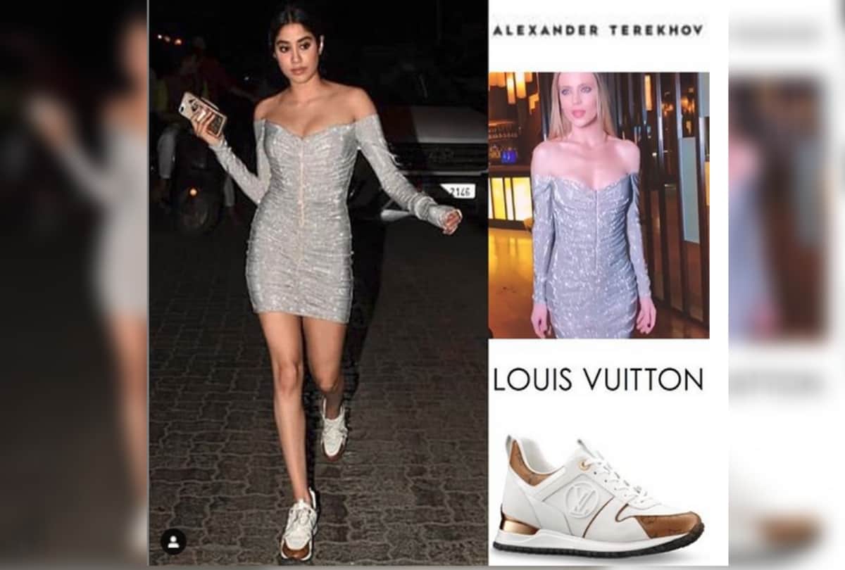 From Lehnga choli to this metallic dress Janhvi Kapoor look best in every dress