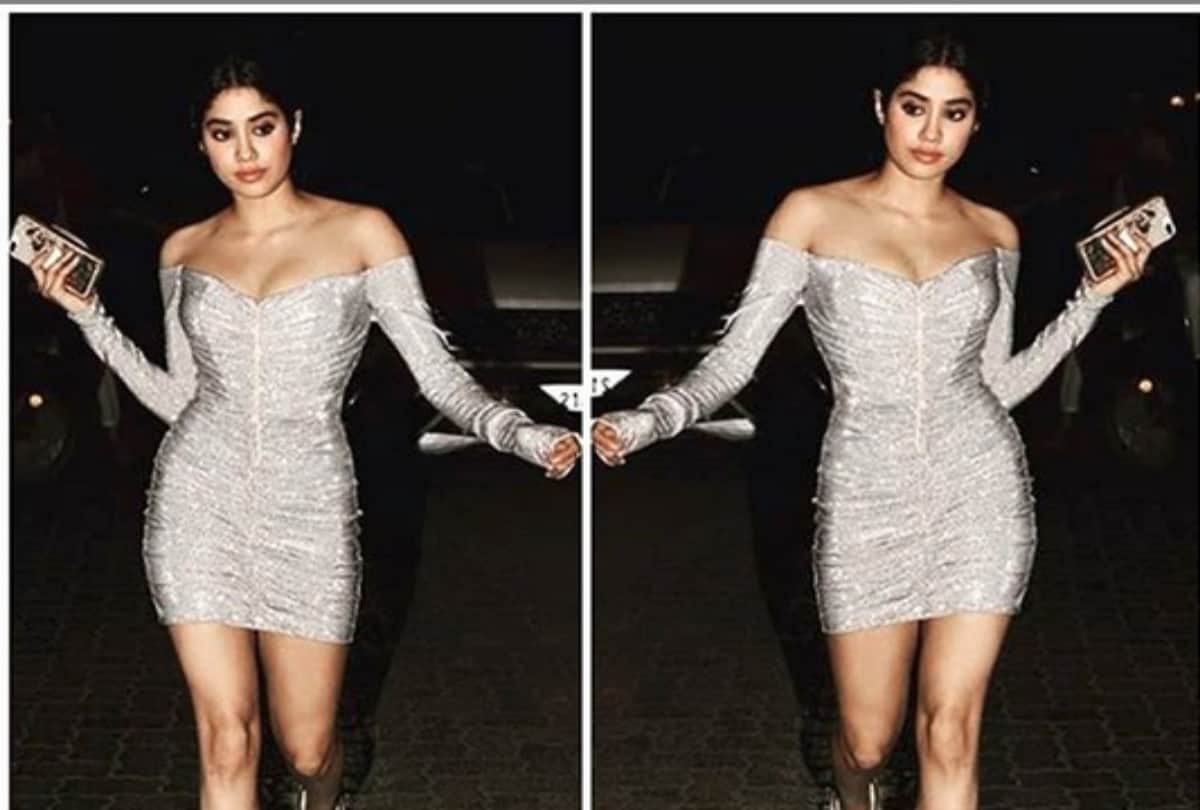 From Lehnga choli to this metallic dress Janhvi Kapoor look best in every dress