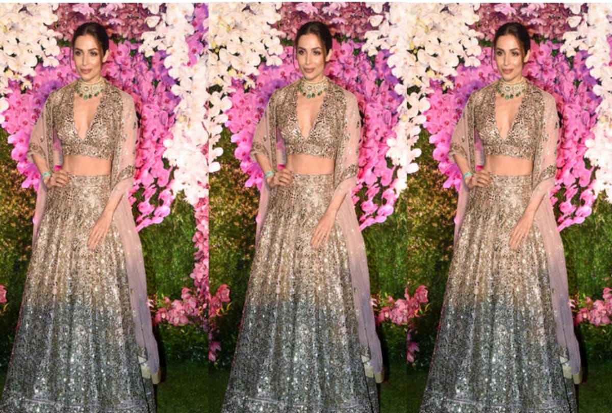 Malaika Arora and Arjun Kapoor together at Ambani wedding party