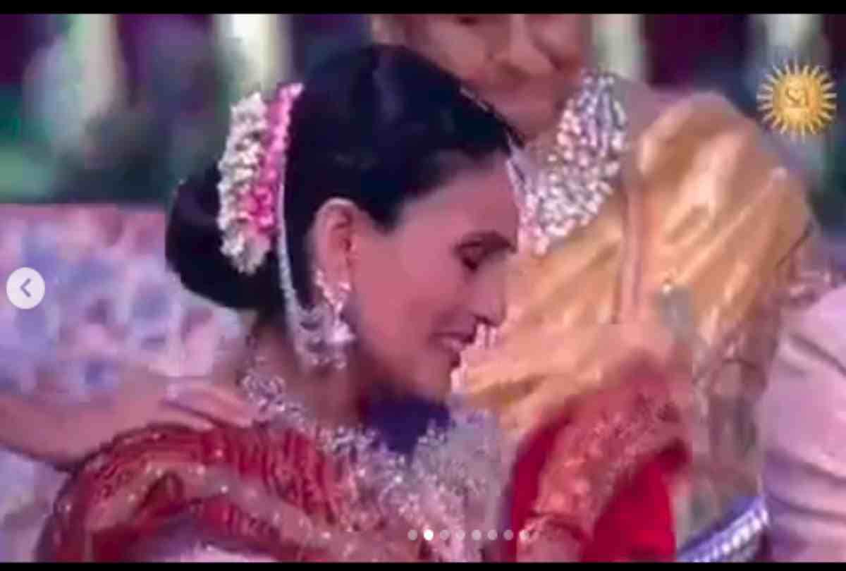 akash ambani and shloka mehta wedding vows video viral