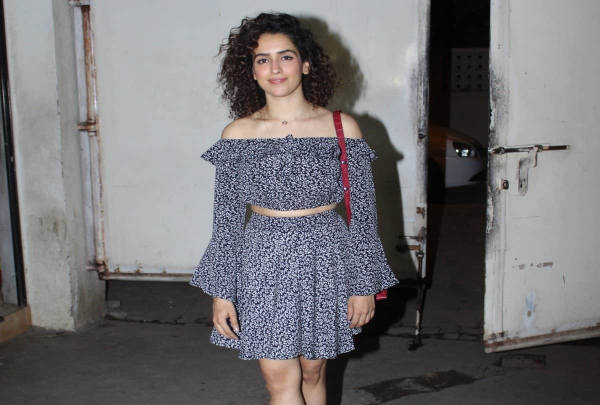 Sanya Malhotra undergo surgery to her little finger after accident amid lockdown