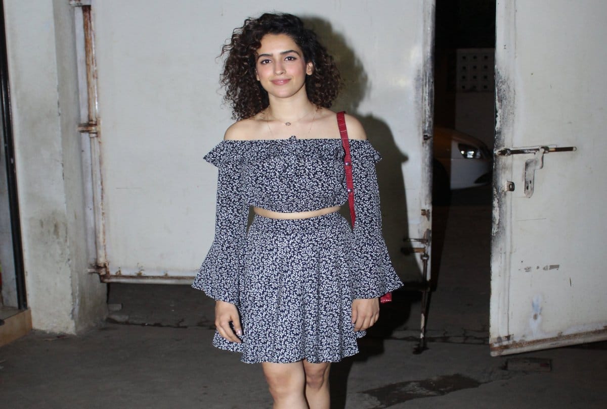 Sanya Malhotra undergo surgery to her little finger after accident amid lockdown