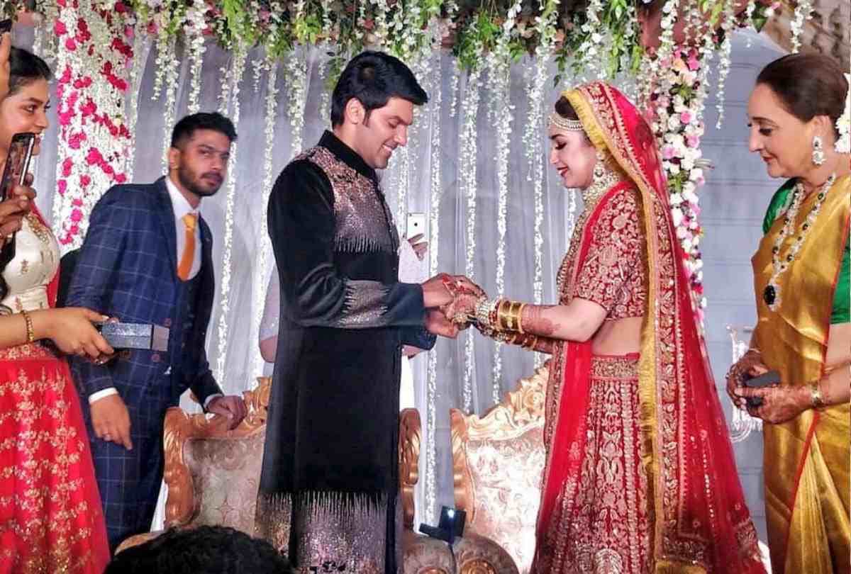 sayyeshaa saigal get married with arya saira banu attend the wedding ceremony look at the album