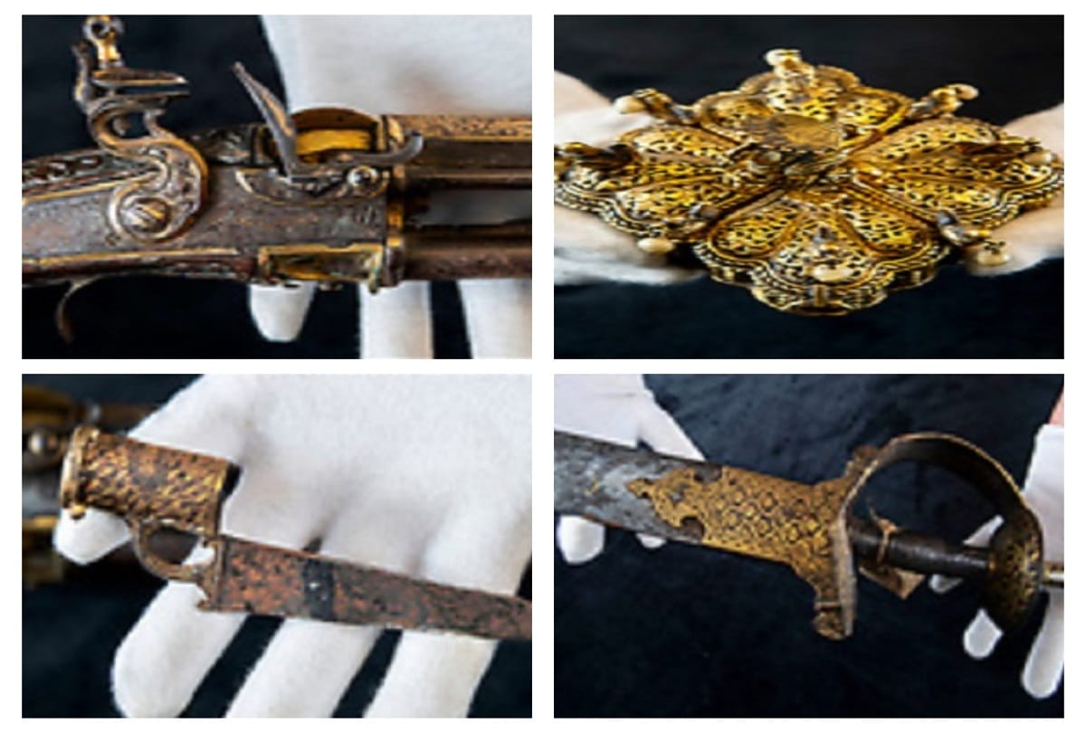 Mysore ruler tipu sultan artefacts and weapons found after 220 years in Britain