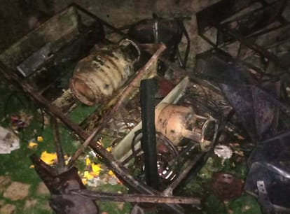 Cylinder blast in a hotel of varanasi