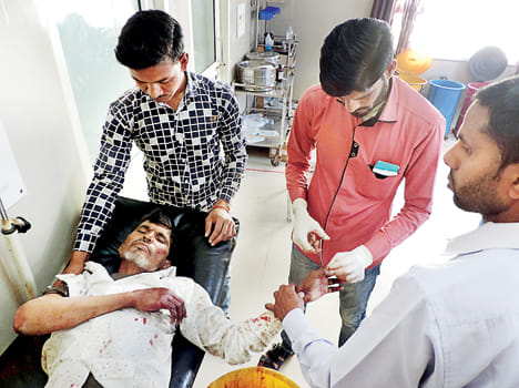 Bike rider dies of truck collision, friend seriously