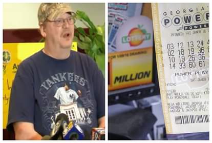 unemployed man wins 273 million dollars Mega Millions jackpot after forgetting ticket in New Jersey