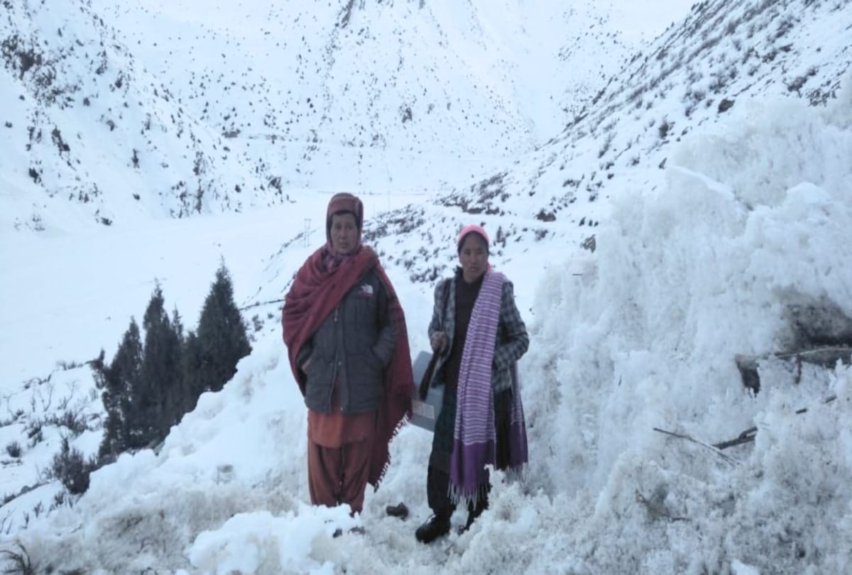 Minimum temperature below minus even in March in himachal