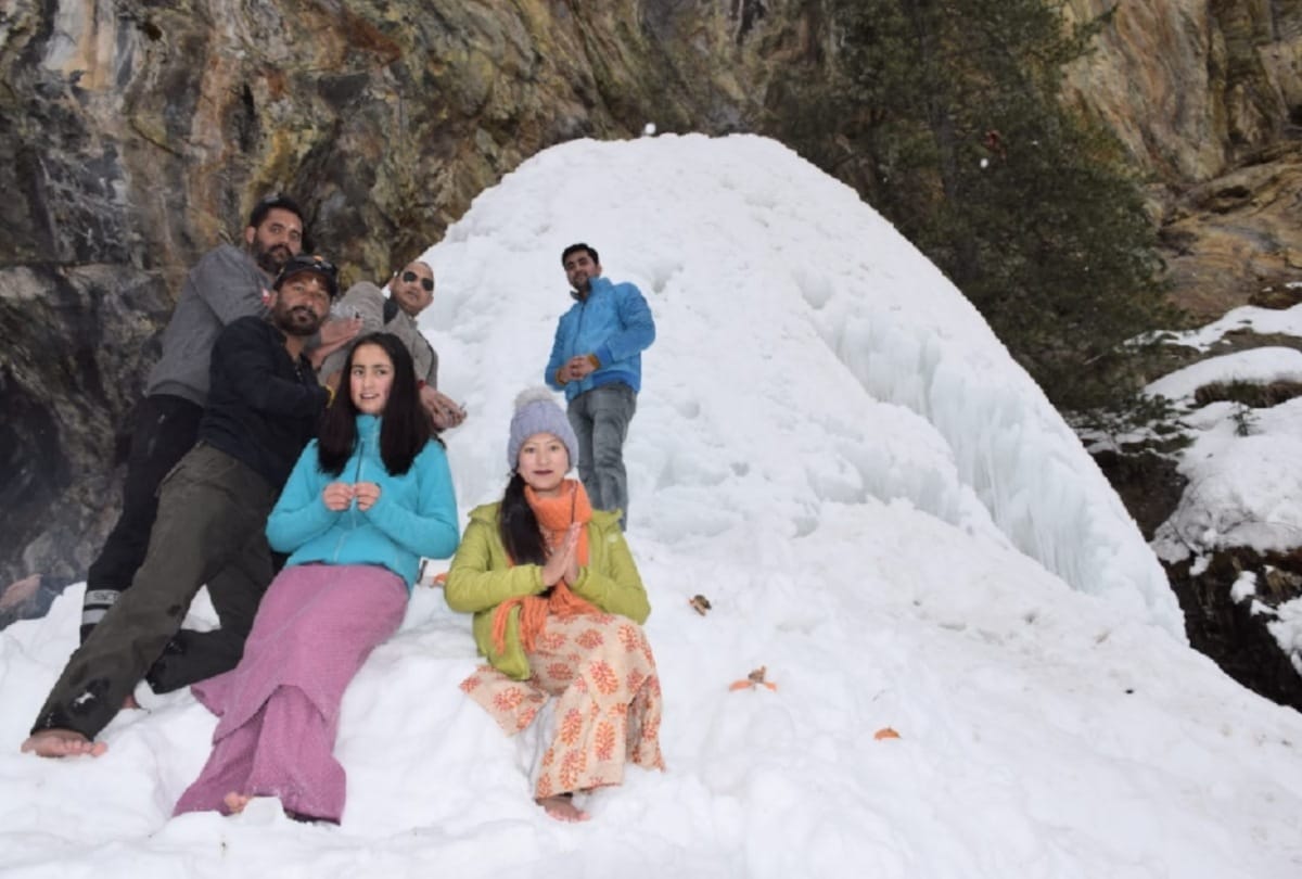shivling in anjani mahadev manali himachal